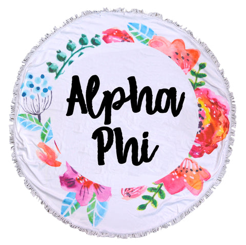 Alpha Phi Towel - Blanket