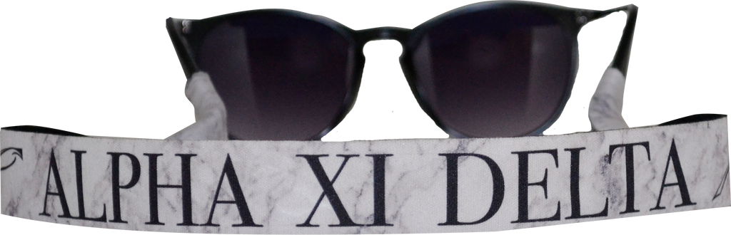 Alpha Xi Delta<br> Sunglass Strap <br> Marble Theme