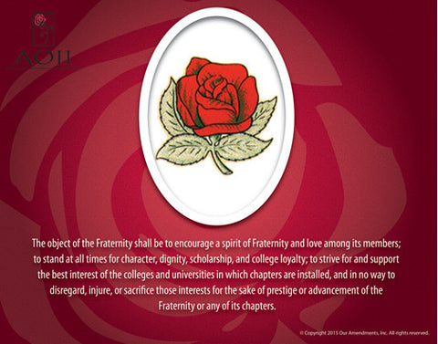 Alpha Omicron Pi <br> Tribute Poster