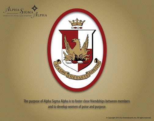 Alpha Sigma Alpha <br> Tribute Poster