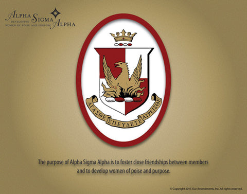 Alpha Sigma Alpha <br> Tribute Poster