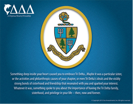 Delta Delta Delta <br> Tribute Poster