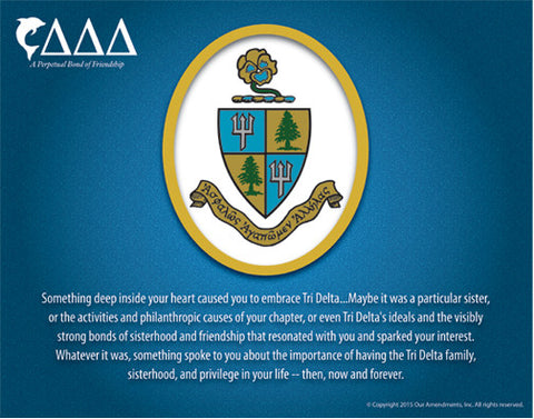 Delta Delta Delta <br> Tribute Poster