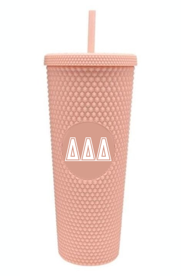 Tri Delta Studded Tumbler