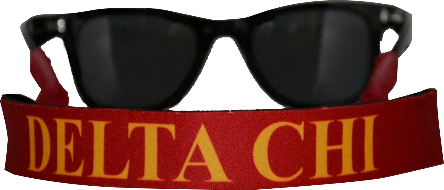 Delta Chi Sunglass Strap - Croakie