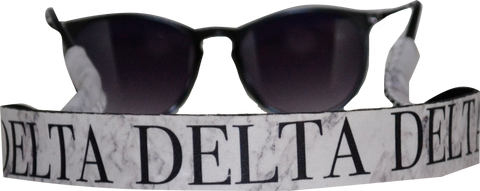 Delta Delta Delta Sunglass Strap - Croakie