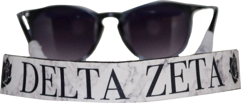 Delta Zeta Sunglass Strap - Croakie