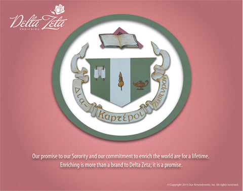 Delta Zeta<br> Tribute Poster