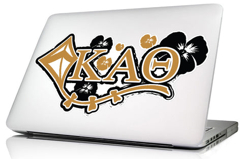 Kappa Alpha Theta <br>11.75 x 6 Laptop Skin/Wall Decal