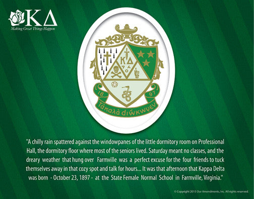 Kappa Delta <br> Tribute Poster