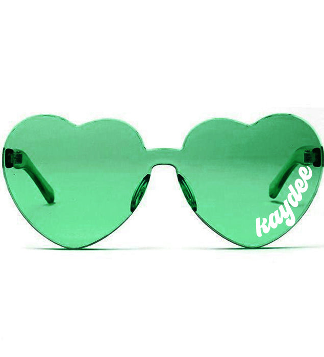 Kappa Delta Sunglasses — Heart Sunglasses With KD Logo – SororityShop