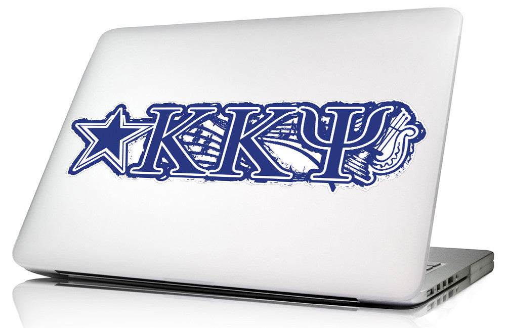 Kappa Kappa Psi <br>11.75 x 3.5 Laptop Skin/Wall Decal
