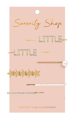 Little Sorority Hair Clips