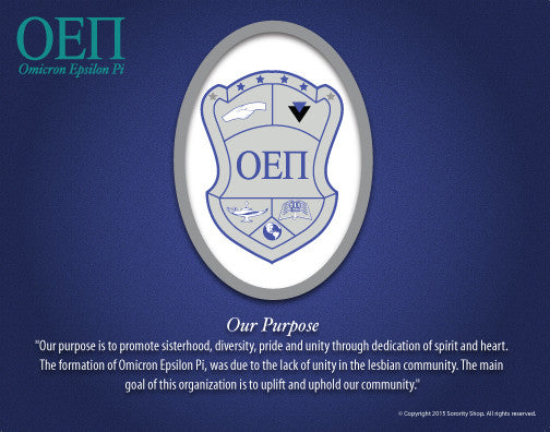 Omicron Epsilon Pi <br> Tribute Poster