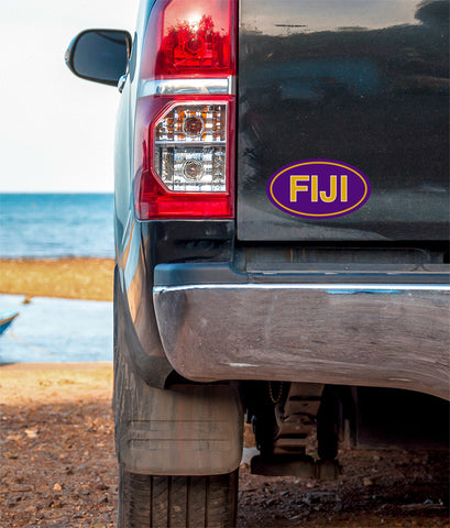 Phi Gamma Delta Oval Fraternity Car Magnet Set of 2