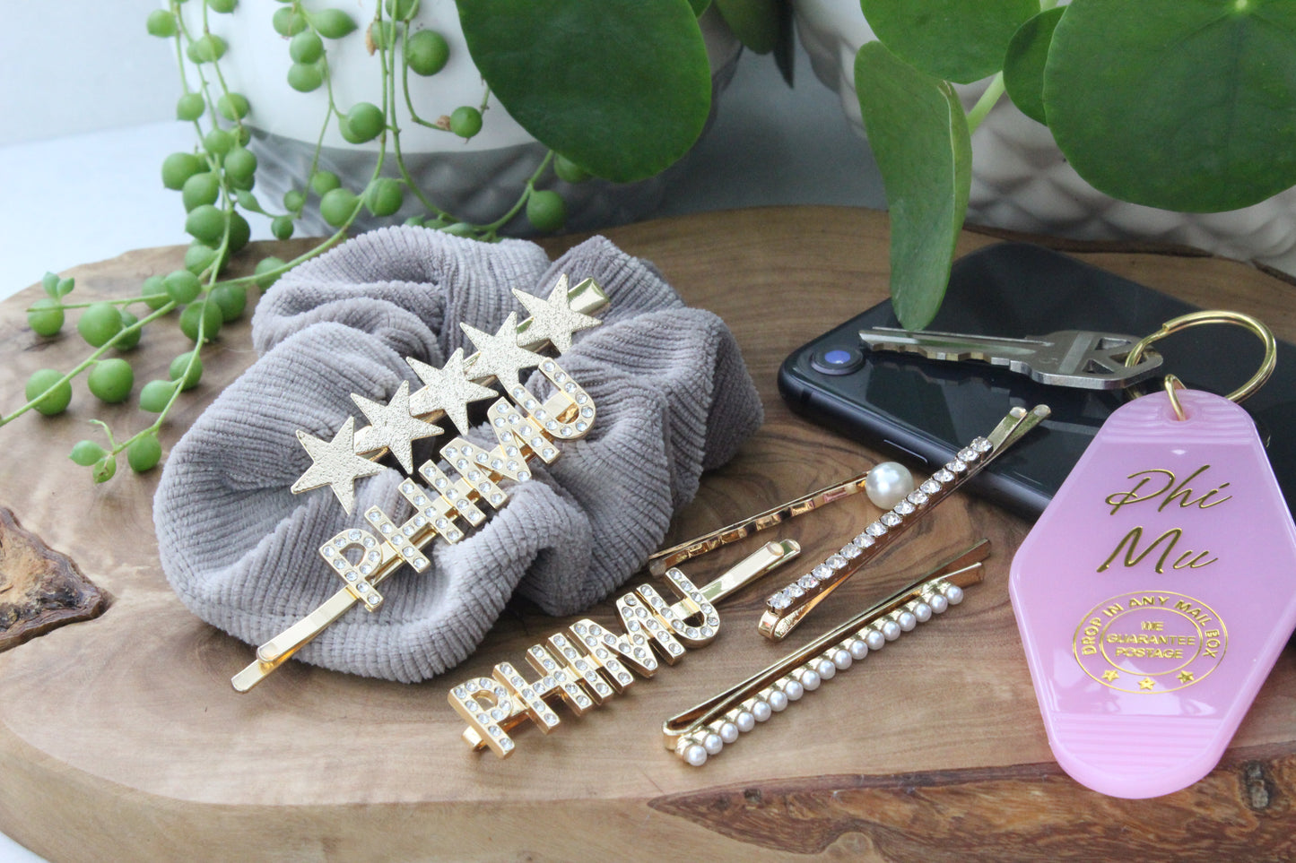 Sigma Gamma Rho Sorority Hair Clips