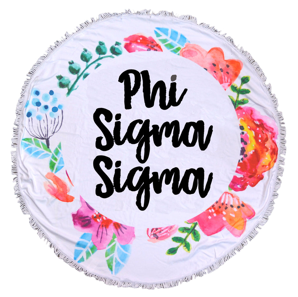 Phi Sigma Sigma Towel - Blanket