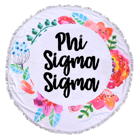 Phi Sigma Sigma Towel - Blanket
