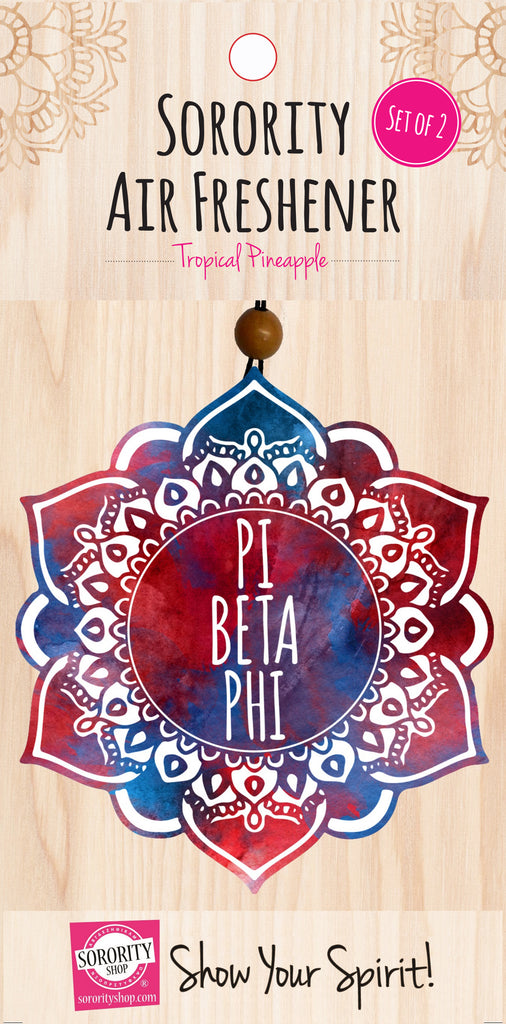 Pi Beta Phi Mandala Air Freshener