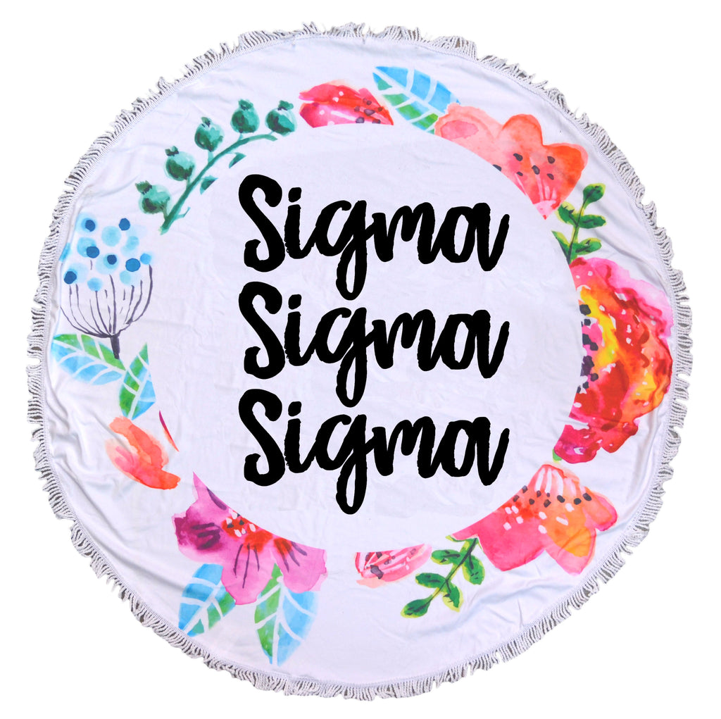 Sigma Sigma Sigma Towel - Blanket