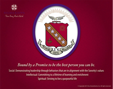 Sigma Kappa <br> Tribute Poster