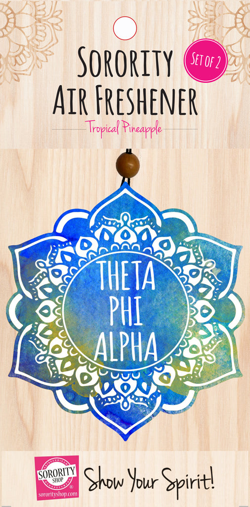 Theta Phi Alpha Mandala Air Freshener