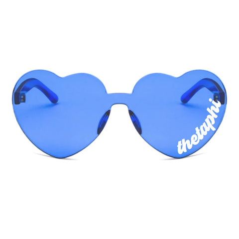 Theta Phi Alpha Sunglasses — Heart Shaped Sunglasses Printed With TPA Logo