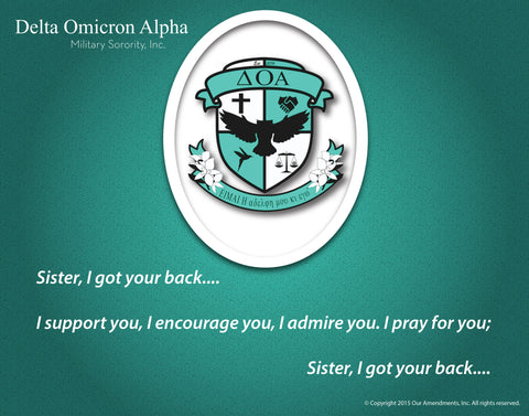 Delta Omicron Alpha <br> Tribute Poster